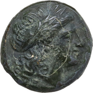 obverse: Anonymous. AE Litra (?), 269-268 BC