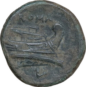 reverse: First heavy L series.. AE Semuncia, c. 215 BC
