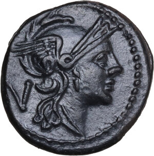 obverse: Anonymous. AR Quinarius, uncertain Campanian mint (Castra Claudiana?), c. 215 BC