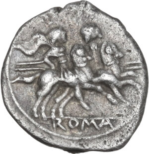 reverse: Anonymous. AR Sestertius, uncertain Campanian mint (Castra Claudiana?), 215 BC