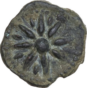 obverse: Central Italy, uncertain mint. AE 13 mm, c. 3rd century BC