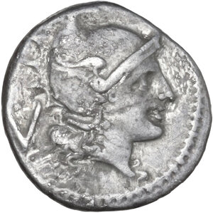 obverse: L second series.. AR Quinarius, Luceria, 213 BC
