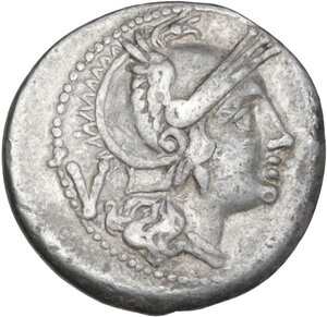 obverse: Corn-ear second series. AR Quinarius, Uncertain Sicilian mint, Marcellus  campaign (Syracuse ?), 212 BC