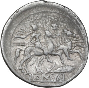 reverse: Corn-ear second series. AR Quinarius, Uncertain Sicilian mint, Marcellus  campaign (Syracuse ?), 212 BC