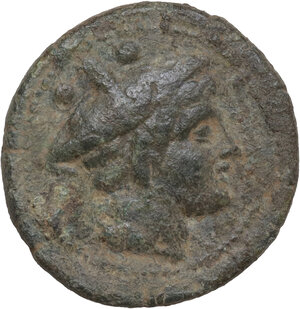 obverse: V series.. AE Sextans, uncertain mint in South East Italy, c. 211-210 BC