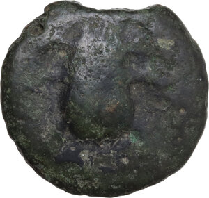 obverse: Central Italy, uncertain mint. AE Cast Semuncia, 3rd century BC