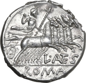 reverse: L. Antestius Gragulus. AR Denarius, 136 BC