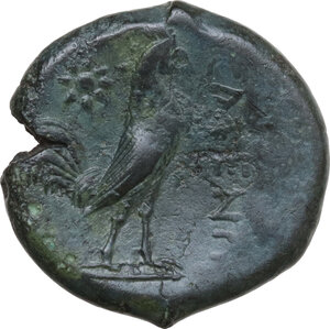 reverse: Samnium, Southern Latium and Northern Campania, Cales. AE 18 mm. c. 265-240 BC