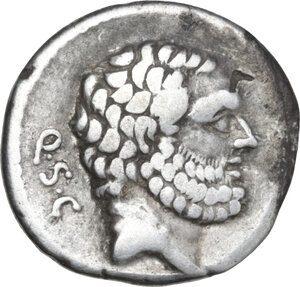 obverse: Pub. Lentulus P.f. L.n. Spinther. AR Denarius, 74 BC