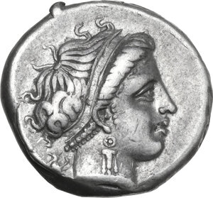 obverse: Central and Southern Campania, Neapolis. AR Didrachm, c. 300-280 BC