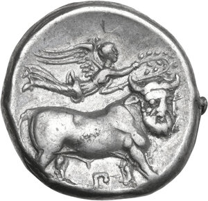 reverse: Central and Southern Campania, Neapolis. AR Didrachm, c. 300-280 BC