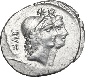 obverse: Mn. Cordius Rufus. AR Denarius, 46 BC