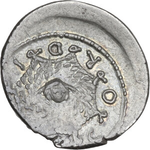 reverse: Mn. Cordius Rufus. AR Denarius, 46 BC