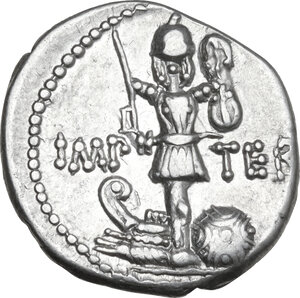 reverse: Marcus Antonius. AR Denarius, 38 BC, Syrian mint