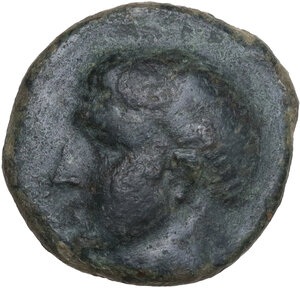 obverse: Northern Apulia, Canusium. AE 19.5 mm, c. 250-225 BC