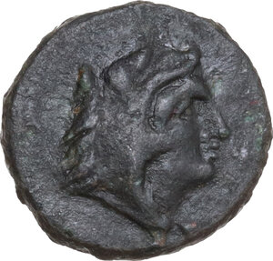 obverse: Northern Apulia, Canusium. AE Quadrans, c. 300-250 BC