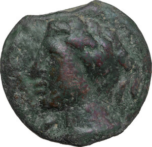 obverse: Northern Apulia, Luceria.  Heavy Series. AE Cast As, c. 225-217 BC