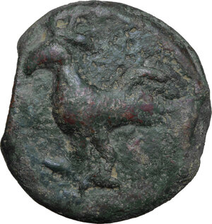 reverse: Northern Apulia, Luceria.  Heavy Series. AE Cast As, c. 225-217 BC