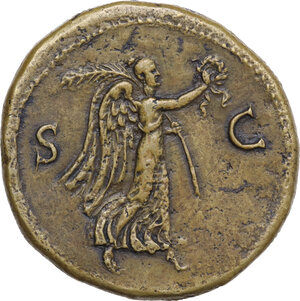 reverse: Galba (68-69).. AE Sestertius, July 68 to January 69 AD