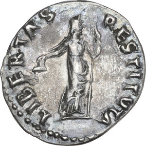 reverse: Vitellius (69 AD).. AR Denarius, Rome mint, late April-20 December 69 AD