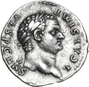 obverse: Titus as Caesar (69-79).. AR Denarius, 73 AD