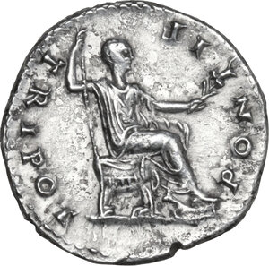 reverse: Titus as Caesar (69-79).. AR Denarius, 73 AD