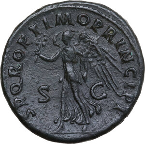 reverse: Trajan (98-117).. AE As, Rome mint, 103-111 AD