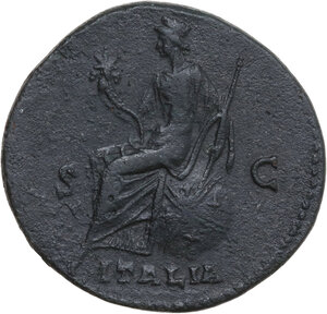 reverse: Antoninus Pius (138-161). AE Sestertius, Rome mint, 143-144 AD