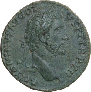 obverse: Antoninus Pius (138-161).. AE Sestertius, 149 AD
