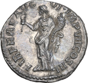 reverse: Marcus Aurelius (161-180).. AR Denarius, 163-164 AD