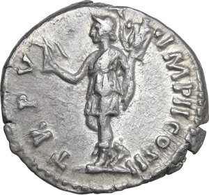 reverse: Lucius Verus (161-169).. AR Denarius, after 164-165 AD