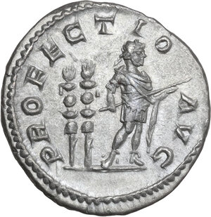 reverse: Caracalla (198-217). AR Denarius. Rome mint. Struck 210-213 AD
