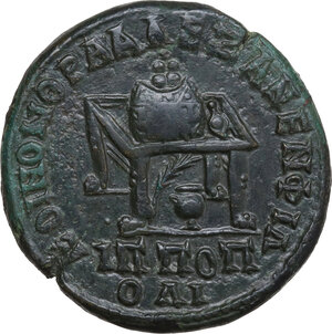 reverse: Caracalla (198-217).. AE Medallion, Philippopolis mint, Thrace. Pythian Games issue