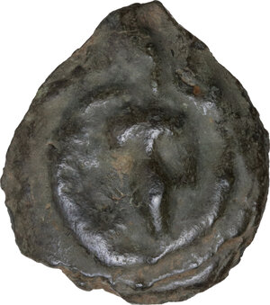 obverse: Umbria, Iguvium. AE Cast Uncia, 280-240 BC