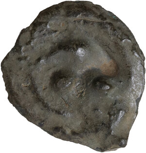 reverse: Umbria, Iguvium. AE Cast Uncia, 280-240 BC