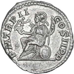reverse: Elagabalus (218-222).. AR Denarius, Rome mint, c. 219 AD