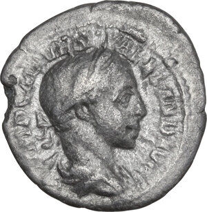 obverse: Severus Alexander (222-235 AD).. AR Quinarius, c. 223 AD
