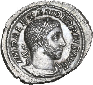 obverse: Severus Alexander (222-235 AD).. AR Denarius, AD 232