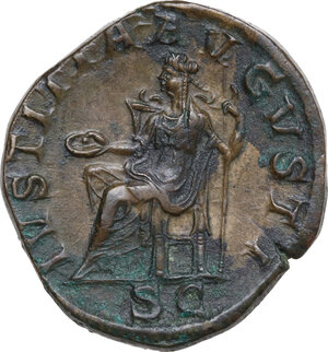 reverse: Severus Alexander (222-235 AD).. AE Sestertius