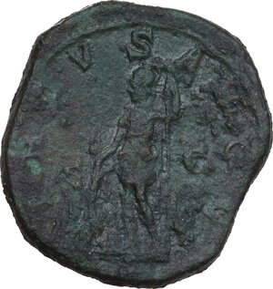 reverse: Gordian II (238 AD).. AE Sestertius