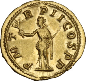 reverse: Gordian III (238-244).. AV Aureus, Rome mint, c. 239 AD
