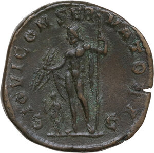 reverse: Gordian III (238-244).. AE Sestertius. Rome mint, 238 AD