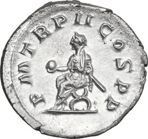 reverse: Philip I (244-249).. AR Antoninianus, Rome mint, 245 AD