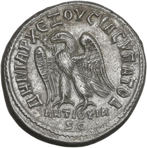 reverse: Philip I (244-249).. BI Tetradrachm, Antioch ad Orontem mint, Selecus and Pieria (Syria), 248 AD