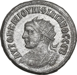 obverse: Philip II (244-249).. BI Tetradrachm, Antioch mint. Seleucis and Pieria