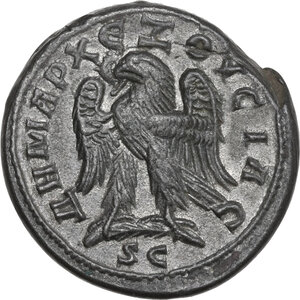 reverse: Trajan Decius (249-251).. BI Tetradrachm. Antioch mint, Seleucis and Piera