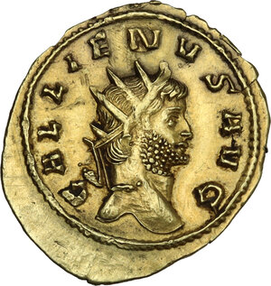 obverse: Gallienus (253-268).. AV Binio, Rome mint, third officina, c. 260/1-262 AD