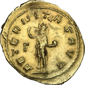 reverse: Gallienus (253-268).. AV Binio, Rome mint, third officina, c. 260/1-262 AD