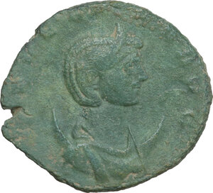 reverse: Aurelian and his wife Severina.. AE Sestertius, Rome mint, 275 AD