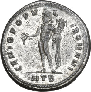 reverse: Diocletian (284-305).. AE Follis, Heraclea mint